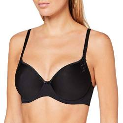 Naturana Damen Padded Spacer Bra 7152 Gepolsterter BH, Black, 38C von Naturana