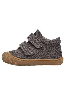 Naturino Cocoon VL-Lauflernschuhe aus Veloursleder mit Pony-Print, Anthrazit 22 von Naturino