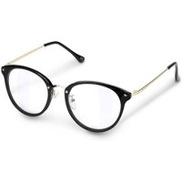 Navaris Sonnenbrille Retro Brille ohne Sehstärke - Damen Herren Vintage 50er Nerd Brille (1-St) von Navaris