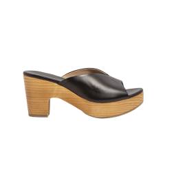 Neosens für Damen. 332741101003_001 Lederclogs S3274 schwarz -Höhe Absatz 8cm (36), 5 bis 8 cm, Keine, Lässig von Neosens