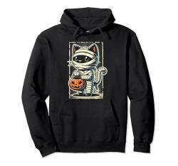 Schwarze Katze Mama Männer Frauen Kinder Halloween Lustige Schwarze Katze Pullover Hoodie von Nerrrdy