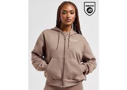 New Balance Double Script Full Zip Hoodie - Damen, Black von New Balance