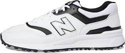 New Balance Herren 997 Sl Golfschuh, Weiss/opulenter Garten, 44.5 EU von New Balance