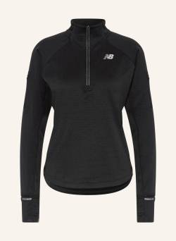 New Balance Laufshirt Heat schwarz von New Balance