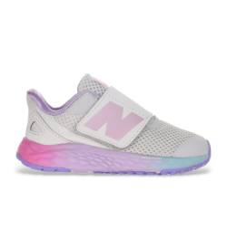 New Balance für Mädchen. NWARIV4 Turnschuhe Fresh Foam Arishi V4 weiß (27.5), Wohnung, Klettverschluss, Lässig, Sportlich, Laufen, Multispor von New Balance