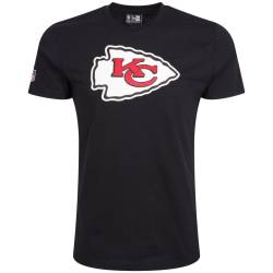 New Era Basic Shirt - NFL Kansas City Chiefs schwarz von New Era