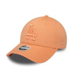 New Era Los Angeles Dodgers Damencap tonal LA-Logo verstellbar gebogener Schirm Kappe Cap apricot - One-Size von New Era