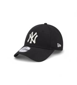 New Era für Damen. 60364306 Metallic Logo 9Forty New York Yankees Kappe schwarz (OSFA), Lässig, Baumwolle von New Era