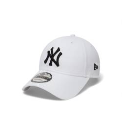 New Era für Herren. 10745455 New York Yankees Wesentliche 9Forty Cap weiß (OSFA), Lässig, Baumwolle von New Era