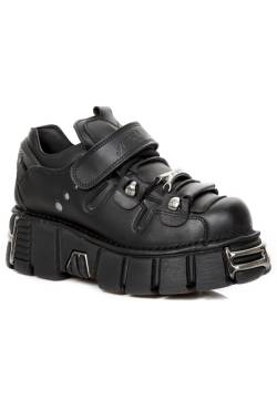 New Rock - 131 V1 Black - Girl Schuhe - Schwarz - EU 38 - Synthetic/Textile/Gummi,Kunstleder von New Rock