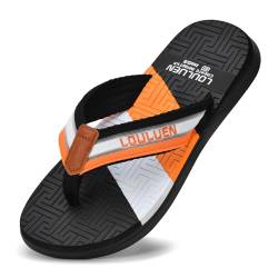 New front Freizeit Flipflops für Herren Jungen Sandalen Zehentrenner Slipper Hausschuhe für Strand Beach Wandern Pools Schwimm surfen, Schwarz, 39 von New front