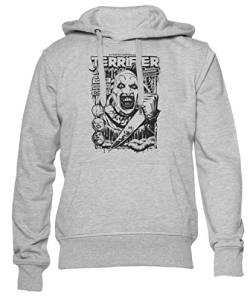 Newtee Terrifier Movie Horror Art The Clown Grauer Unisex-Hoodie Für Männer Und Frauen von Newtee