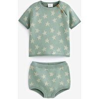 Next T-Shirt & Shorts Baby-Strickoberteil und Shorts im Set (2-tlg) von Next