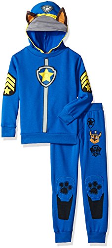 Nickelodeon Boys' Toddler 2 Piece Chase Paw Patrol Costume Hoodie and Pant Set, Blue, 3T von Nickelodeon