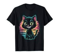 Cartoon Katze Urban Stylisch Katzen T-Shirt von Niedlche Katzen Designs by xim