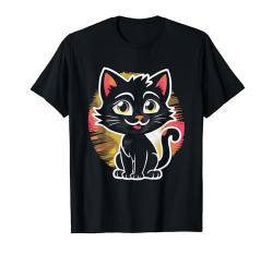 Cartoon Katze Urban Stylisch Katzen T-Shirt von Niedlche Katzen Designs by xim