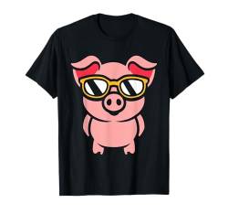 Lustige Schweine süßes einfaches kleines Schwein T-Shirt von Niedliches Tierschwein , lustiges Schwein