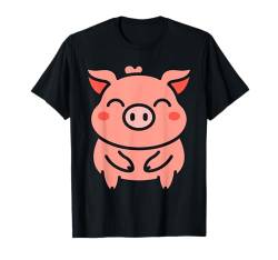 Lustige Schweine süßes einfaches kleines Schwein T-Shirt von Niedliches Tierschwein , lustiges Schwein