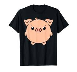 Lustige Schweine süßes einfaches kleines Schwein T-Shirt von Niedliches Tierschwein , lustiges Schwein