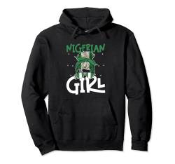 Nigerianische Flagge Pullover Hoodie von Nigerian Gifts for men and women