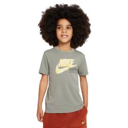 Kinder T-Shirt Nike Futura Micro Text von Nike