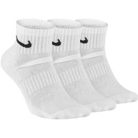 Nike Everyday Cush Ankle Sportsocken 3er Pack in weiß, Größe: 46-50 von Nike