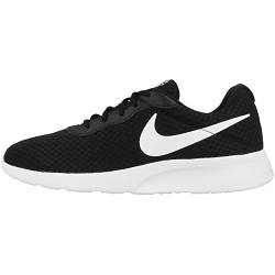 Nike Herren Tanjun Sneaker, Black White Barely Volt Black, 39 EU von Nike