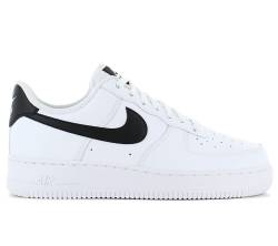 Nike W Air Force 1 Low 07 - Damen Sneakers Schuhe Weiß-Schwarz DD8959-103 von Nike