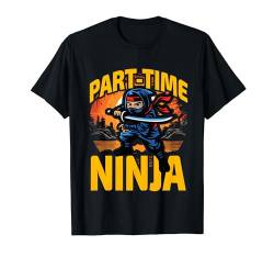 Ninja Krieger Japan lustiger Spruch T-Shirt von Ninja Japan Design Ideen
