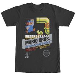 Nintendo NES Mb T-Shirt für Herren - Schwarz - 3X-Groß von Nintendo