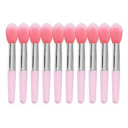 10-teiliges Silikon Lippenpinsel Set Für Lippenstift Lipgloss Applikator Lippenpflege Make Up Pinsel Für Frauen Und Mädchen von Njdkadey