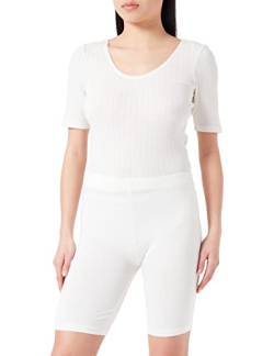 Noa Noa Damen Noa Noos Basic Jersey, Short Leggings, Weiß, S EU von Noa Noa