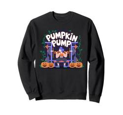 Kürbispumpe, Workout Gym Halloween Sweatshirt von Noether Sym