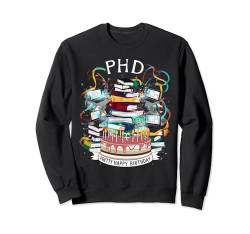 PhD: Pretty Happy Birthday, Geburtstag des Doktoranden Sweatshirt von Noether Sym