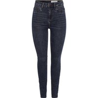 Noisy May Jeans - NMCALLIE HW SKINNY JEAN VI506DB FWD NOOS - W25L30 bis W32L32 - für Damen - Größe W25L30 - dunkelblau von Noisy May