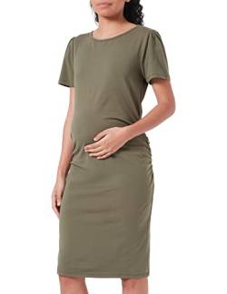 Noppies Damen Dress Bogor Short Sleeve Kleid, Dusty Olive - P520, 34 EU von Noppies