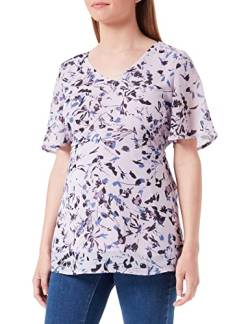 Noppies Maternity Damen Blouse short sleeve allover print Kula Bluse, Iris-P905, L von Noppies