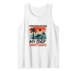 Surfing bei Friedrichskoog Tank Top von Nordsee Urlaub in Deutschland