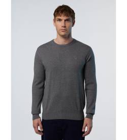 North Sails für Herren. 699773 Rollkragenpullover 12 Gg grau (L), Lässig, Bio-Baumwolle, Nachhaltig von North Sails