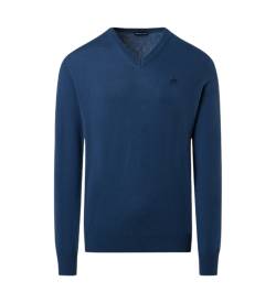 North Sails für Herren. 699774 Micro-Streifen-Pullover blau (M), Lässig, Polyamid von North Sails