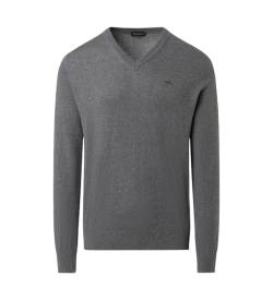 North Sails für Herren. 699774 Micro-Stripe Pullover grau (L), Lässig, Polyamid von North Sails