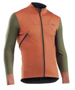 Northwave Extreme 2 Fahrrad Winterjacke orange/grün 2024: Größe: XXL (54) von Northwave