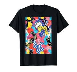 90er Jahre Muster Kunst Retro Grafik T-Shirt von Nostalgic Arts 90s Retro Graphic