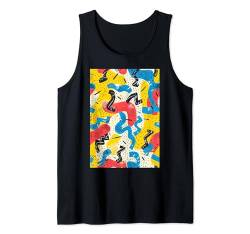 Vintage 90er Jahre Ästhetische Musterkunst Tank Top von Nostalgic Arts 90s Retro Graphic