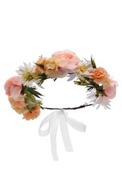 Haarkranz Haarschmuck Stirnband mit Blumen Rosen im Ethno-Stil Kopfband Kopfschmuck Damen Accessoire von Nothing but Love