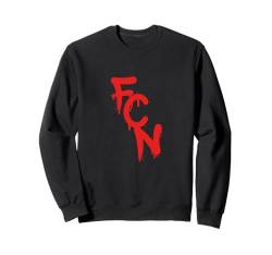 Nürnberg Fußball Clubberer Fan Franken Stadion rot weiss Sweatshirt von Nürnberg Fussball Clubberer Verein Fan Outfit