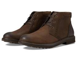 Nunn Bush Ozark 2.0 Herren-Stiefel aus Chukka-Leder, einfarbig, mit einfarbigem Zehenbereich, Braun, 10.5 X-Wide von Nunn Bush