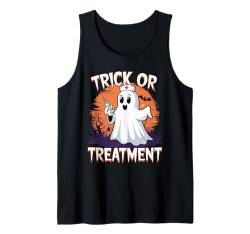 Trick or Treatment Lustiger Halloween Krankenschwester Geist Tank Top von Nurse Halloween Gifts For Nurses Women and Girls