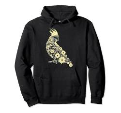 Nymphensittich Papagei Liebhaber Blumen Natur Pullover Hoodie von Nymphensittich Papageien Vogel Bekleidung