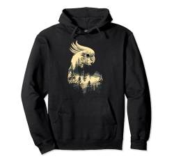 Nymphensittich Papagei Liebhaber Blumen Natur Pullover Hoodie von Nymphensittich Papageien Vogel Bekleidung